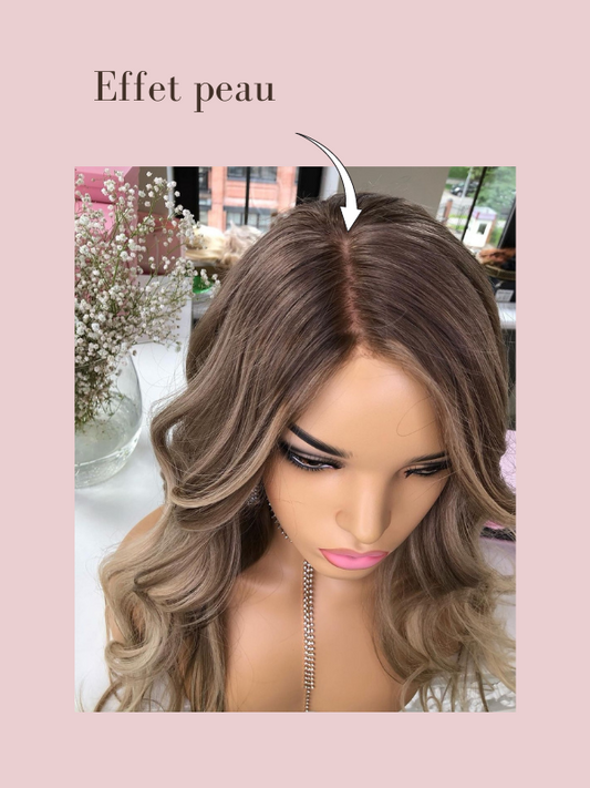 Perruque Blonde Doré Modèle Bellissima