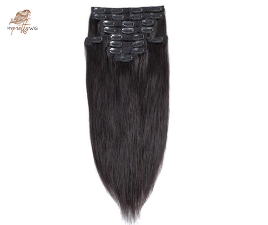 Extensions à Clips Couleurs Unies