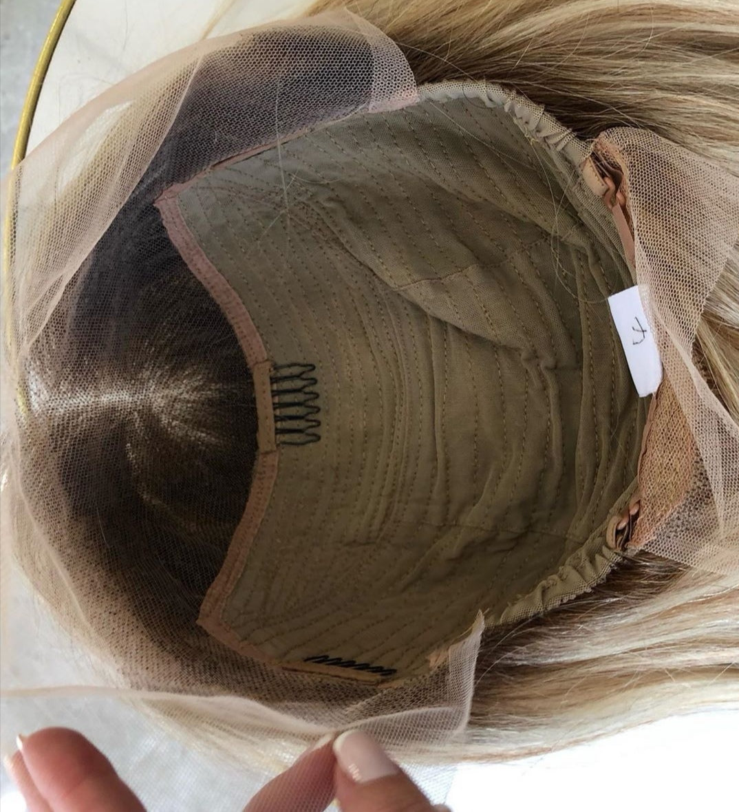 Perruque Blonde Modèle Angel