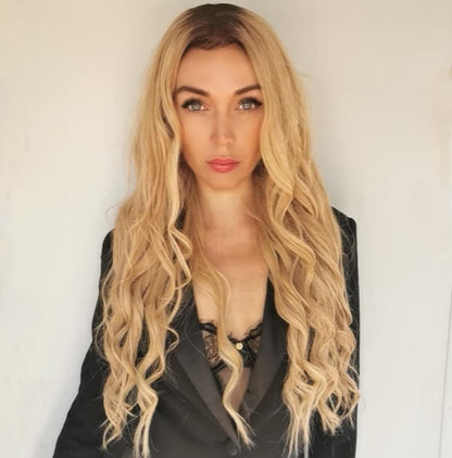 Perruque Blonde Ondulée Modèle Divine