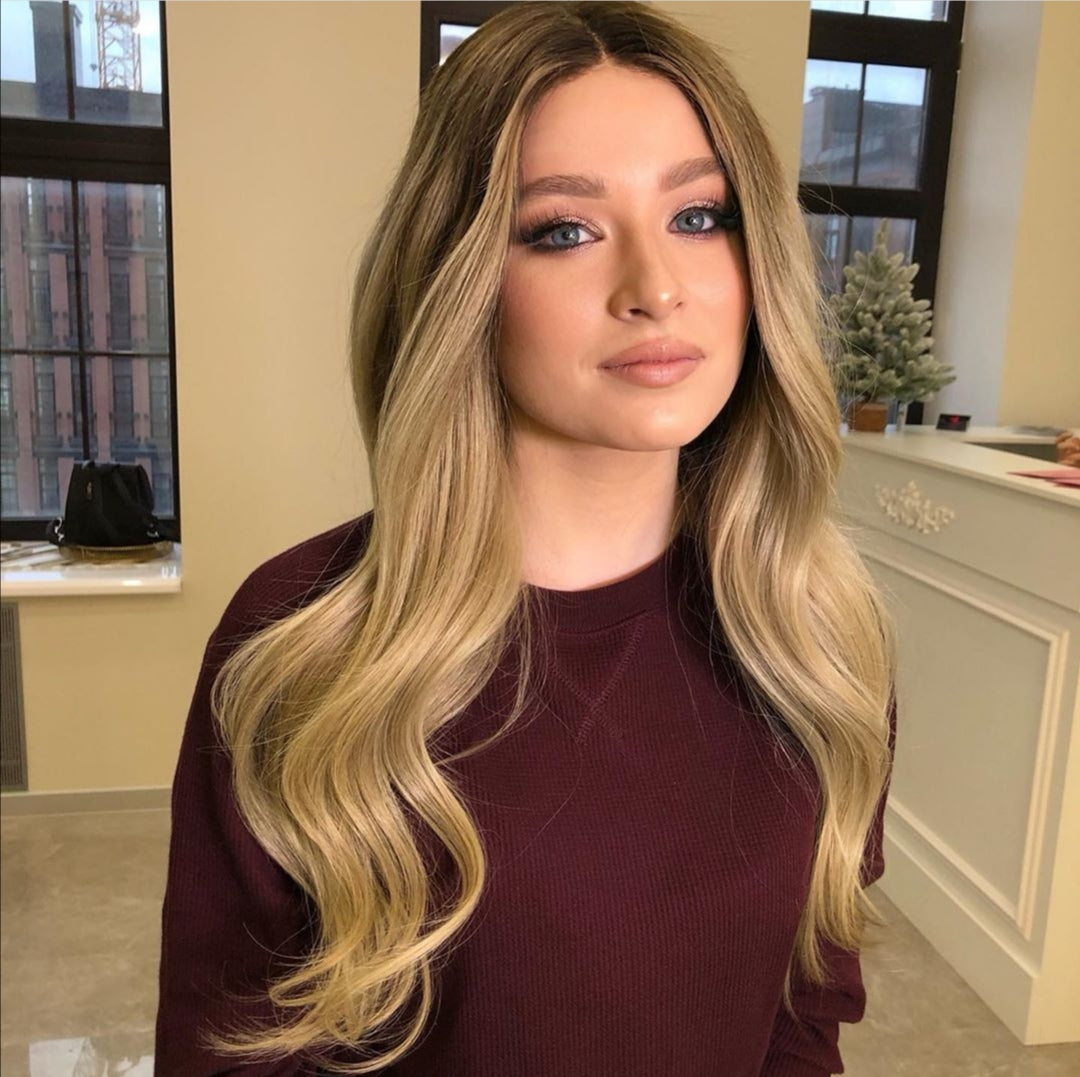 Perruque Blonde Doré Modèle Bellissima