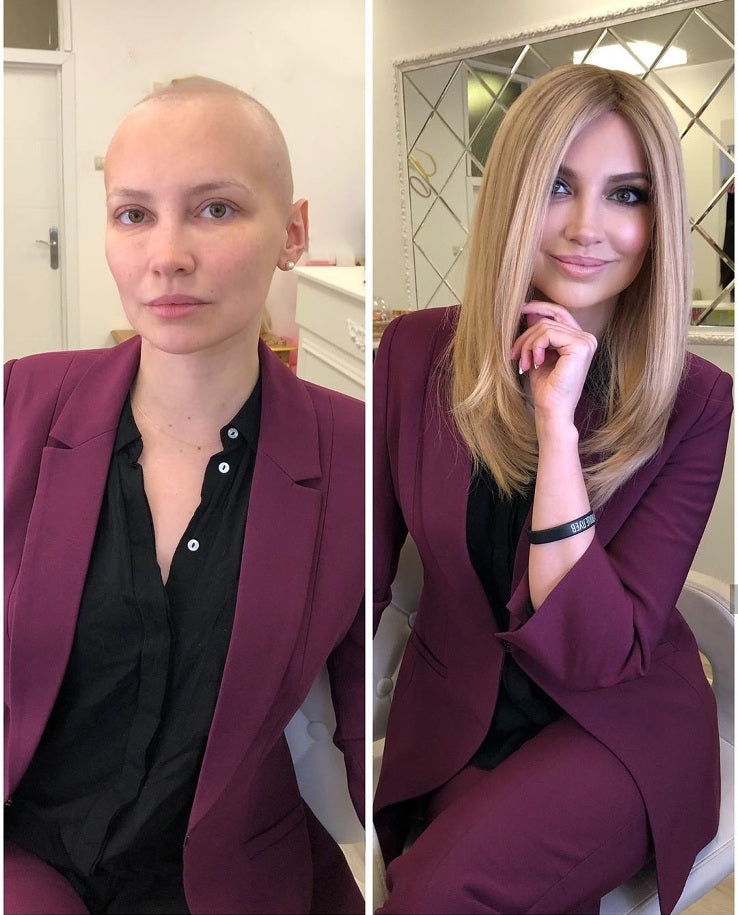 Perruque Blonde Modèle Glamour