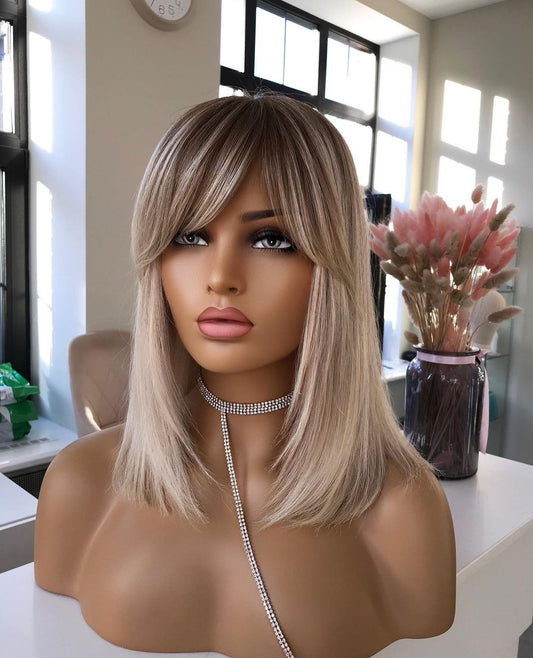 Perruque Blonde Effet Racine Modèle Barbara